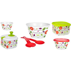 Pack de 5 produits "salade" décor : Légumes